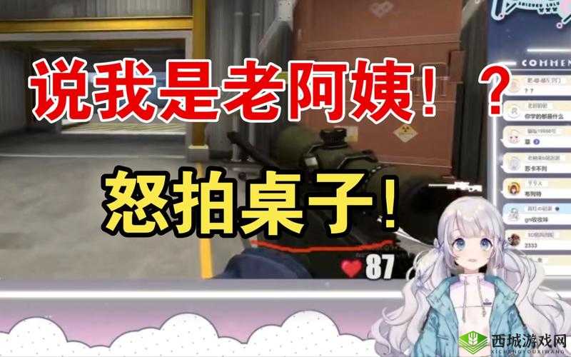 暴躁老阿姨 csgo 经典片段：精彩瞬间