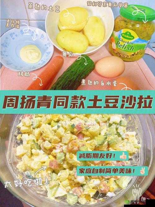 小浆果森林里的美味秘密：土豆沙拉的制作方法与配方探索