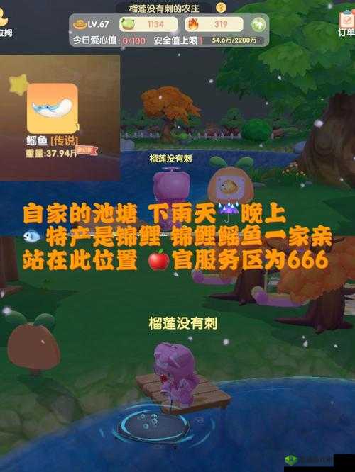 摩尔庄园，探索神秘水域，解锁刺头鱼骨架的奇幻冒险之旅