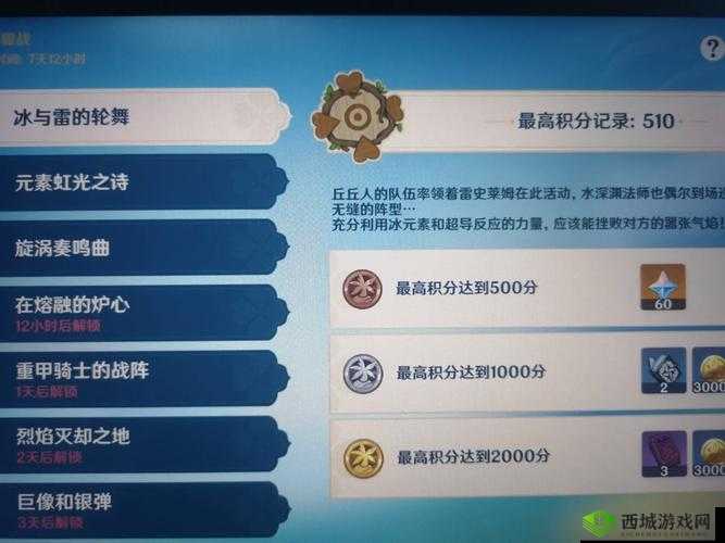 原神1.6版本无尽骤战活动高效时间管理与攻略指南