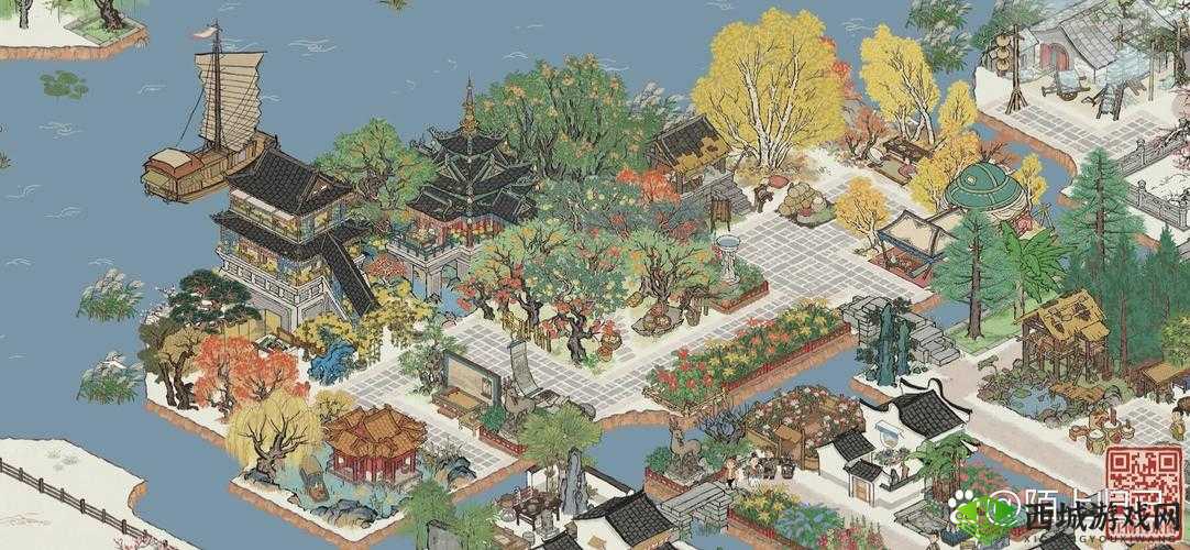江南百景图，探索松江府的开垦历程与展现其繁华盛景