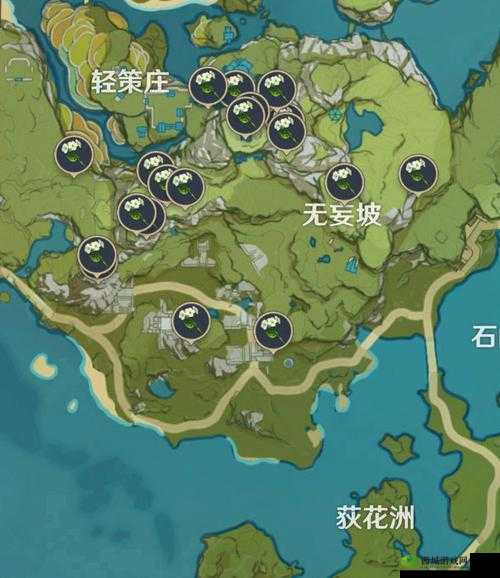 原神甘雨角色突破必备，清心材料高效采集位置全解析