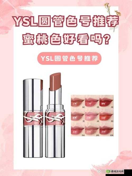 YSL 蜜桃色 WWW 时尚魅力新诠释